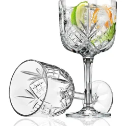 Outlet Godinger Dublin Crystal Gin Ballon Glass, Set of 4