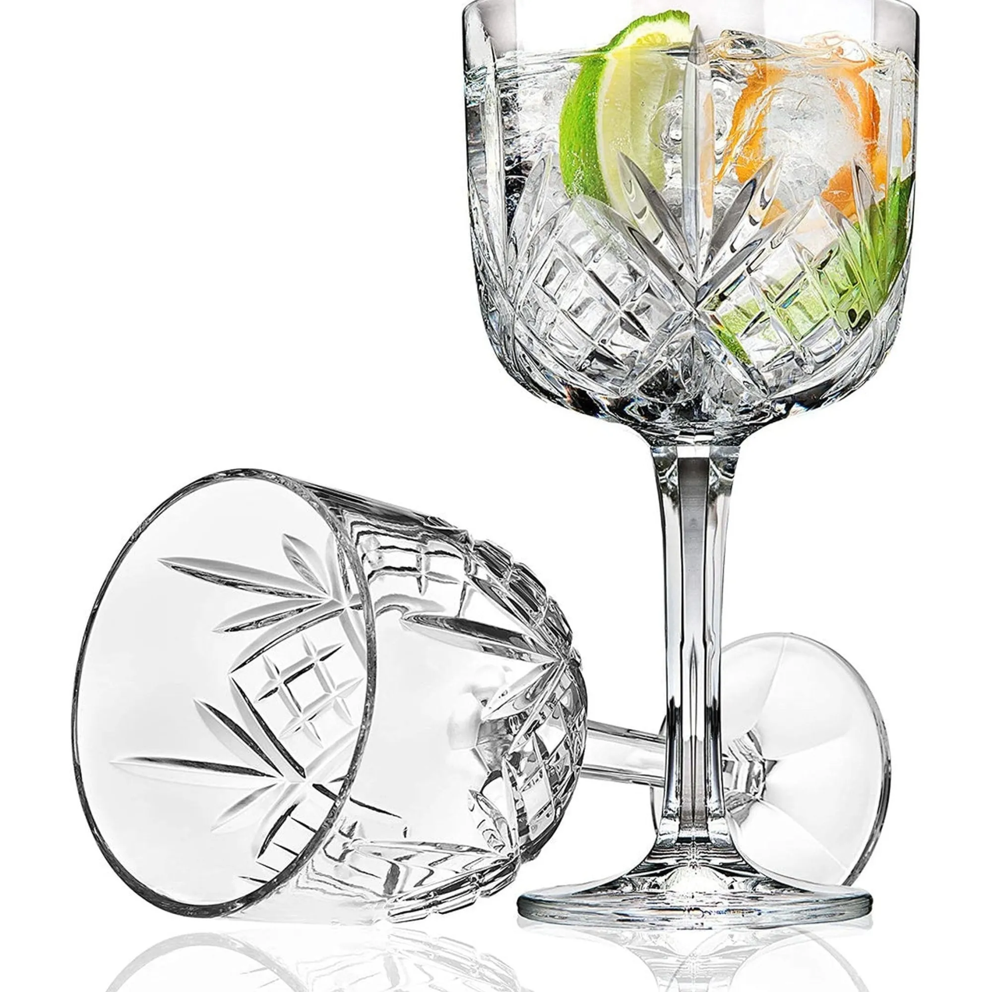Outlet Godinger Dublin Crystal Gin Ballon Glass, Set of 4