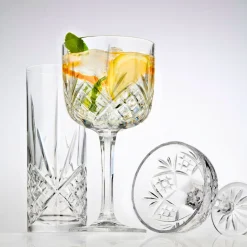 Outlet Godinger Dublin Crystal Gin Ballon Glass, Set of 4