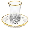 Hot Godinger Dublin Crystal Gold Rim Kiddush Set