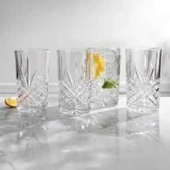 Clearance Godinger Dublin Crystal Highball, Set of 4