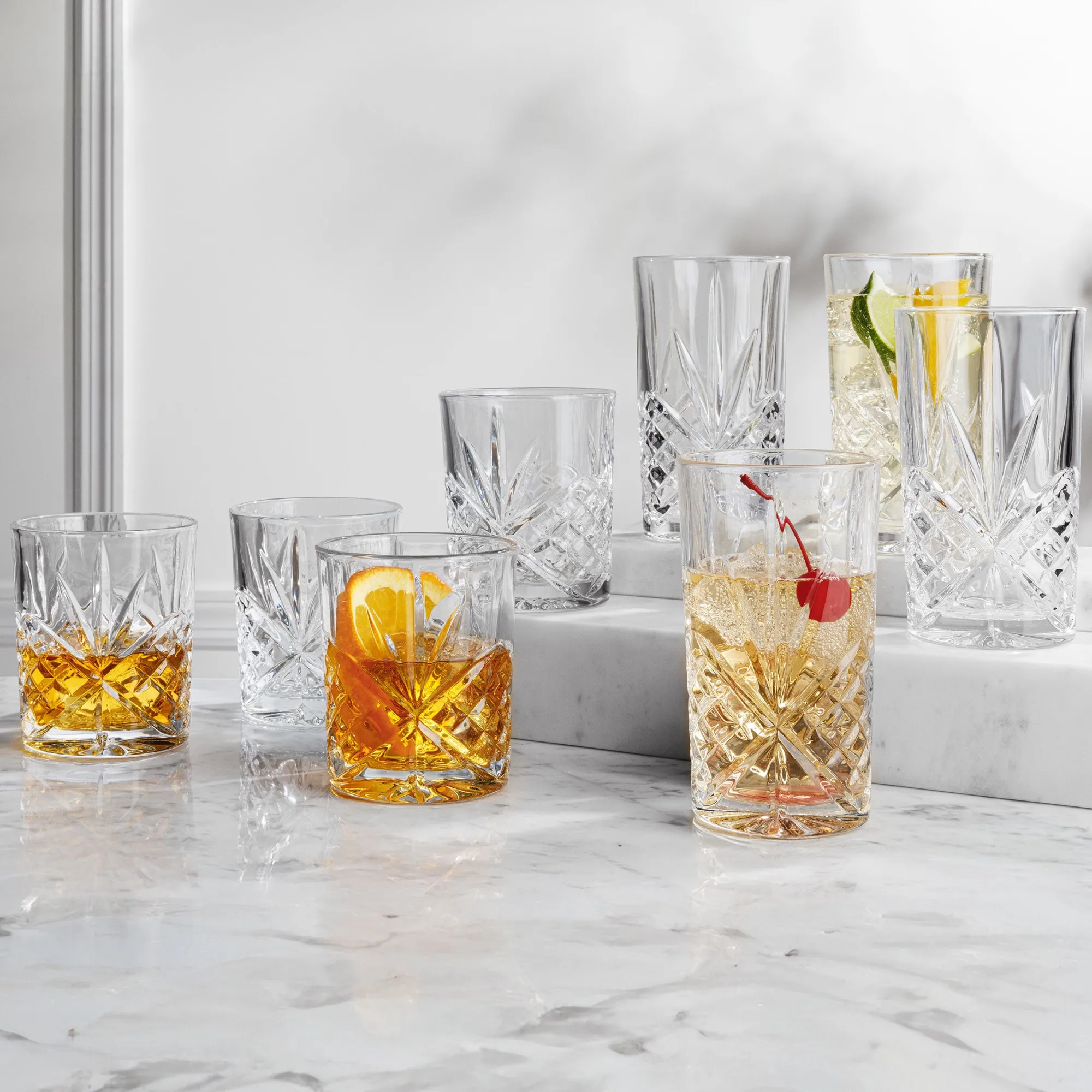 Clearance Godinger Dublin Crystal Highball, Set of 4