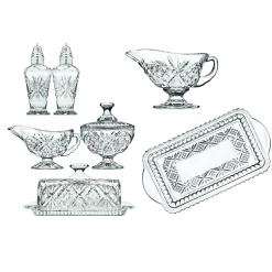 Outlet Godinger Dublin Crystal Hostess 6 Piece Set