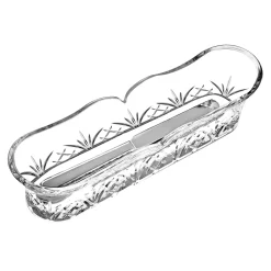 Sale Godinger Dublin Crystal Knife Caddy