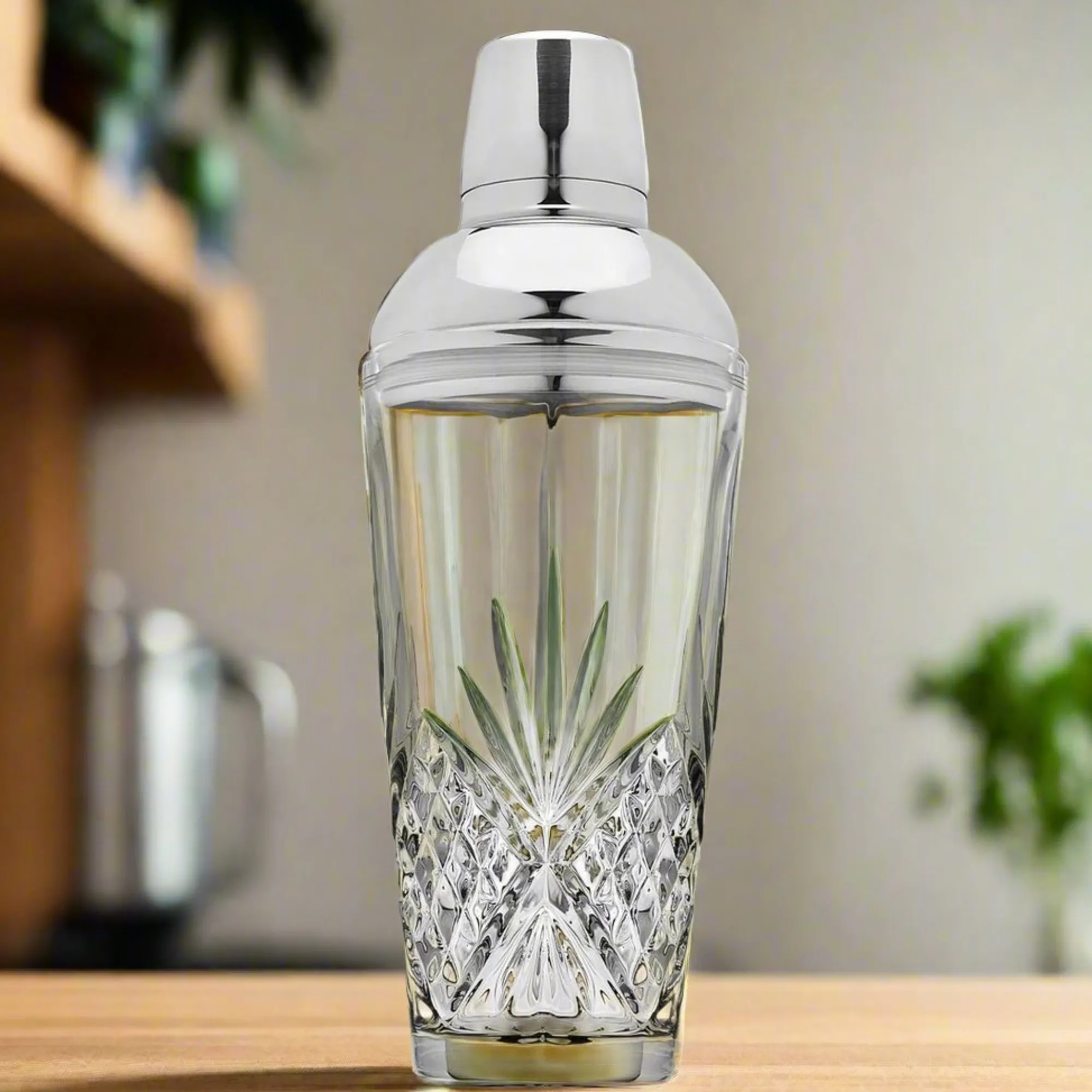 Outlet Godinger Dublin Crystal Martini Shaker