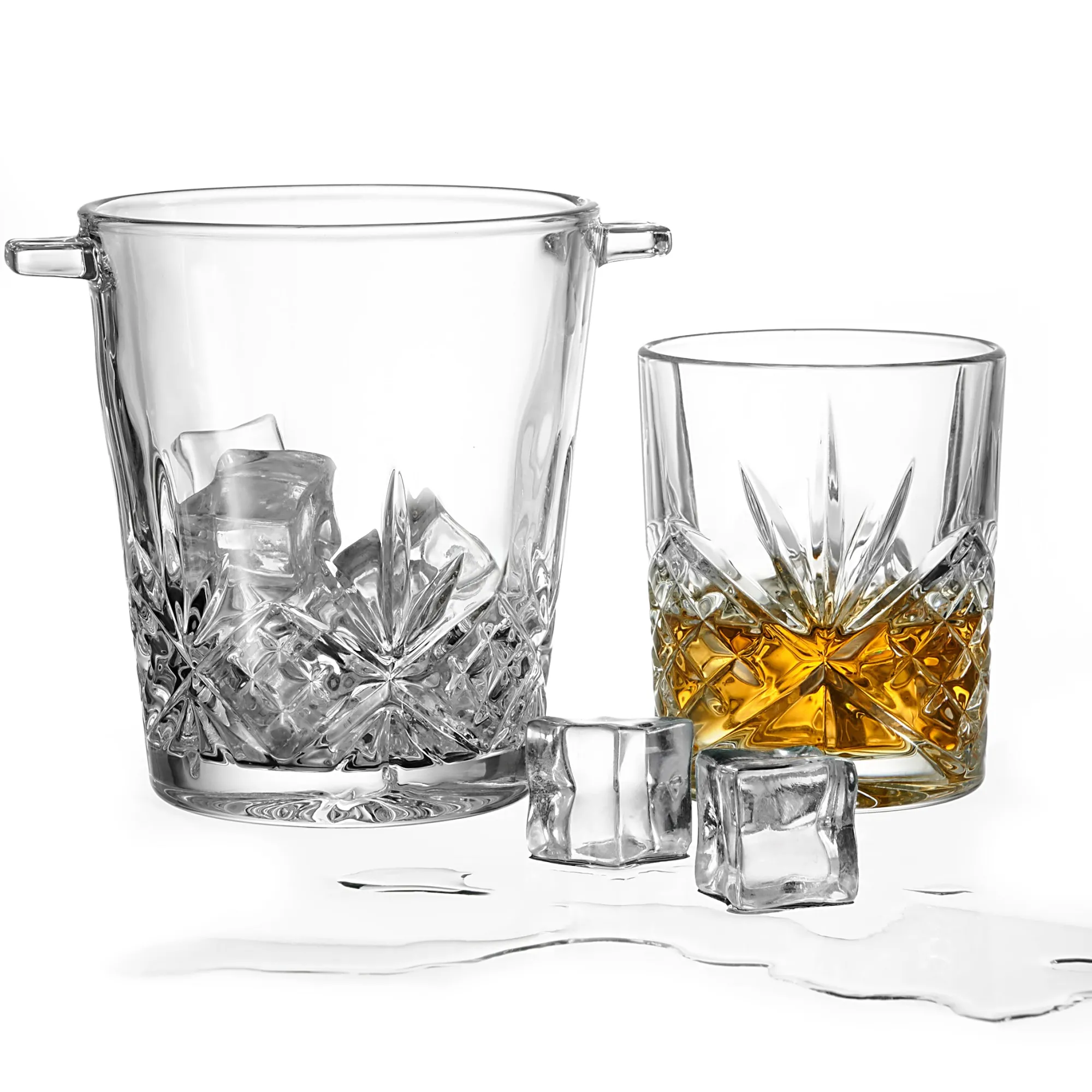 Godinger Dublin Crystal Mini Ice Bucket