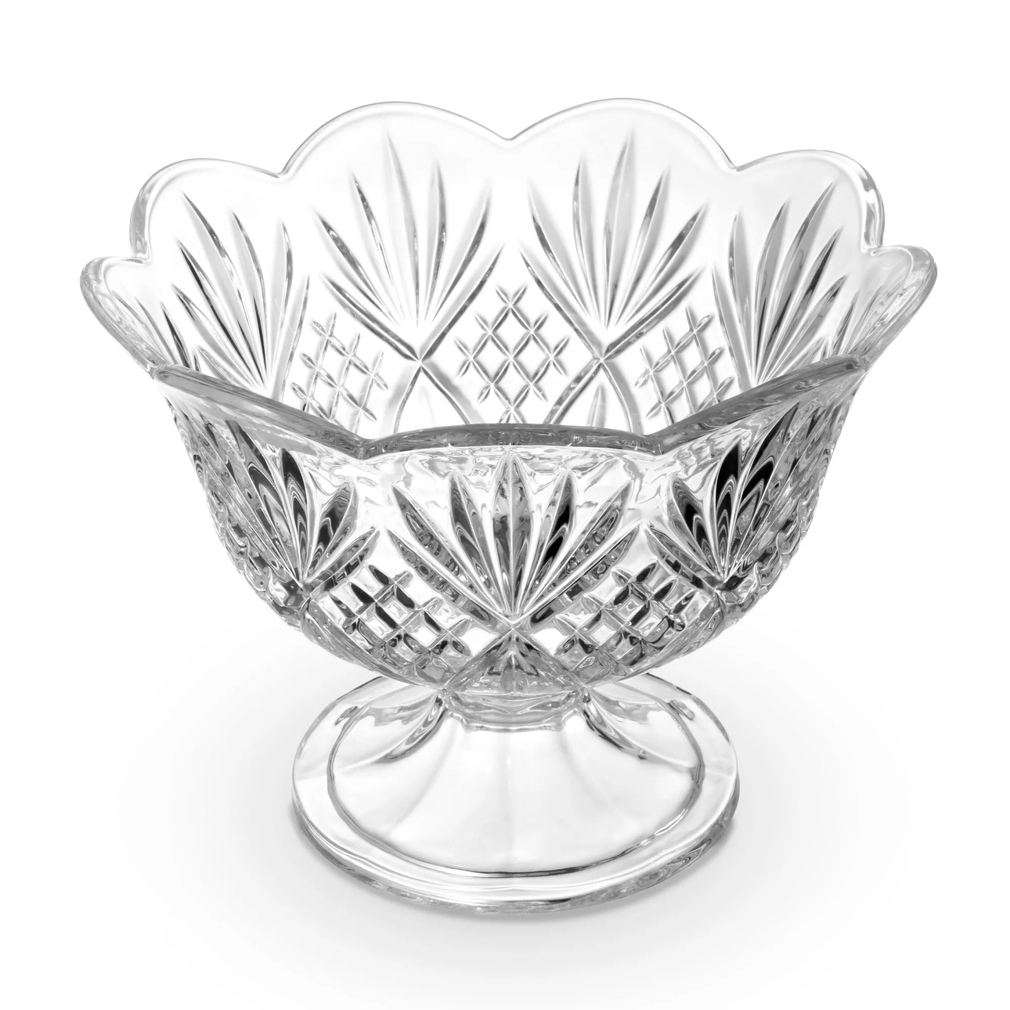 Outlet Godinger Dublin Crystal 5 Piece Dessert Set