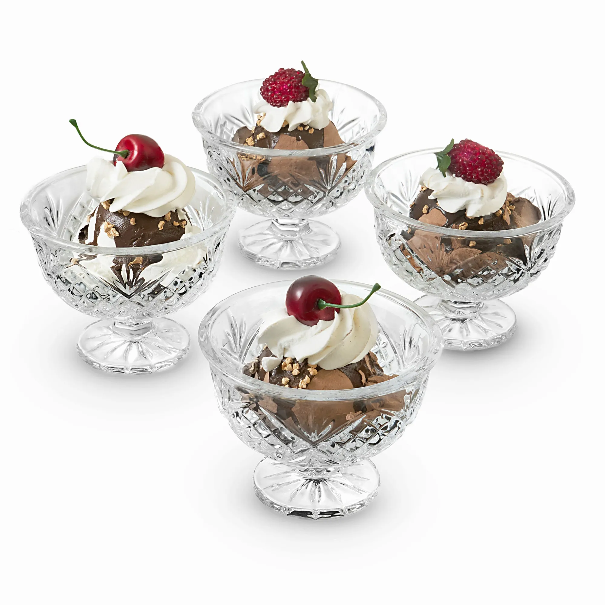 Outlet Godinger Dublin Crystal 5 Piece Dessert Set