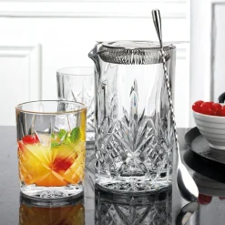 Best Godinger Dublin Crystal 6 Piece Mixing Pitcher Set