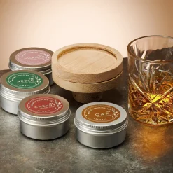 Online Godinger Dublin Crystal 6 Piece Whiskey Smoker Set