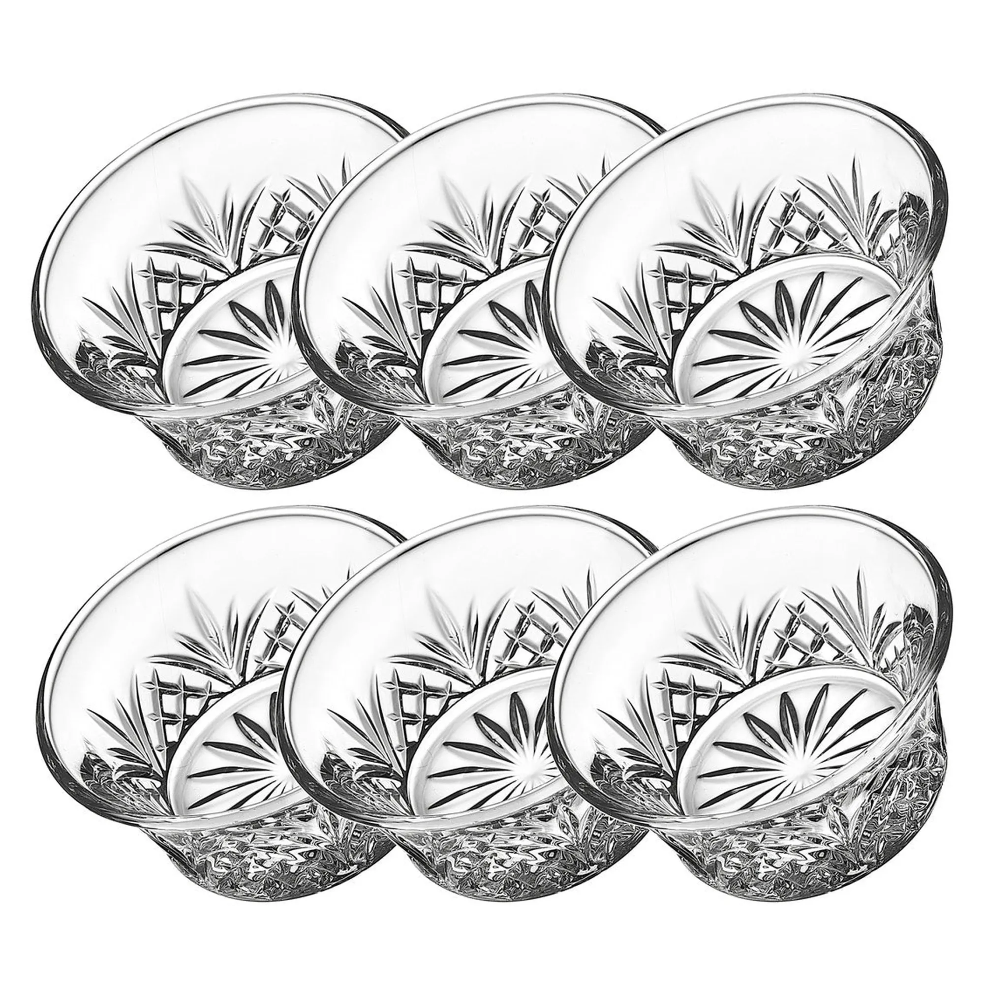 Sale Godinger Dublin Crystal Prep Bowl, Set of 6