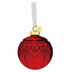 Sale Godinger Dublin Crystal Red Ornament
