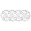Outlet Godinger Dublin Crystal Salad Plate, Set of 4