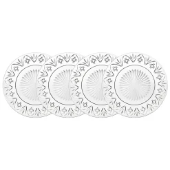 Outlet Godinger Dublin Crystal Salad Plate, Set of 4