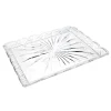 Godinger Dublin Crystal Scalloped Large Serving Tray