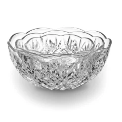 Sale Godinger Dublin Crystal Scalloped 3 Piece Serving Bowl Set
