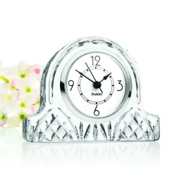 Godinger Dublin Crystal Small Mantle Clock