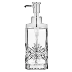 New Godinger Dublin Crystal Soap Dispenser
