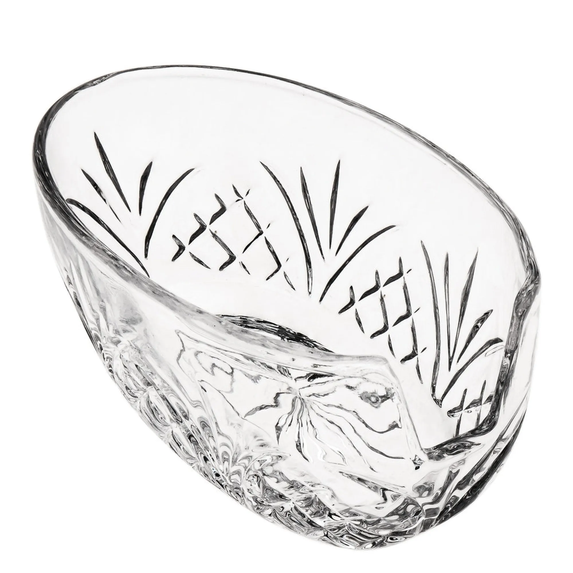 Hot Godinger Dublin Crystal Spoon Rest Caddy