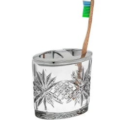 Hot Godinger Dublin Crystal Tooth Brush Holder