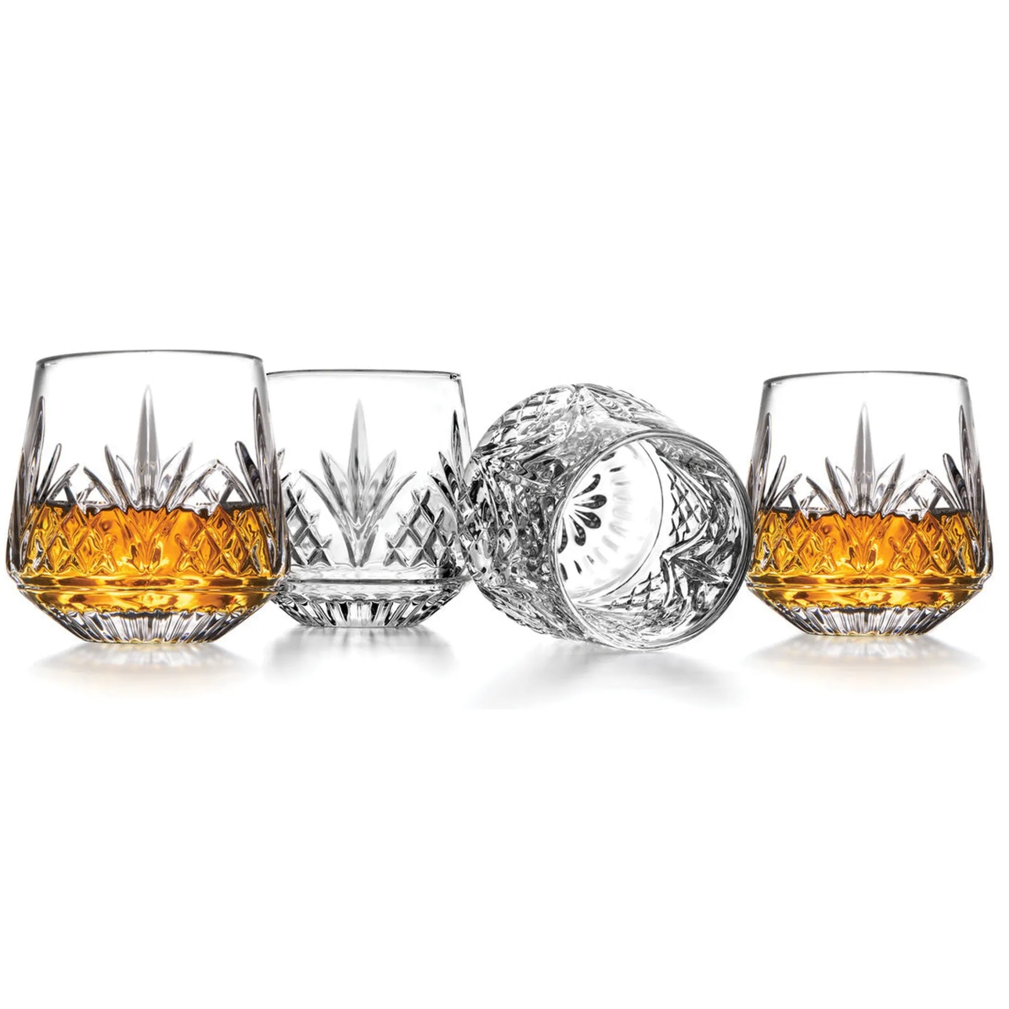 Online Godinger Dublin Crystal Whiskey, Set of 4