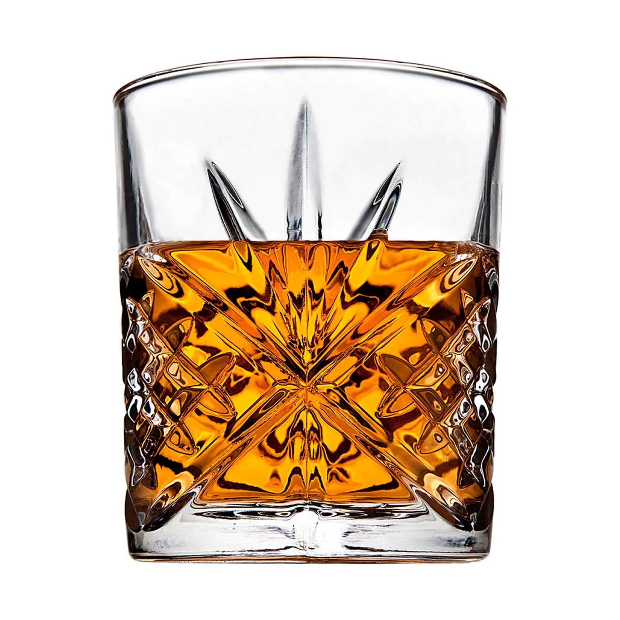 New Godinger Dublin Crystal Whiskey Shot Glass, Set of 6
