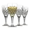 Sale Godinger Dublin Crystal White Wine, Set of 4