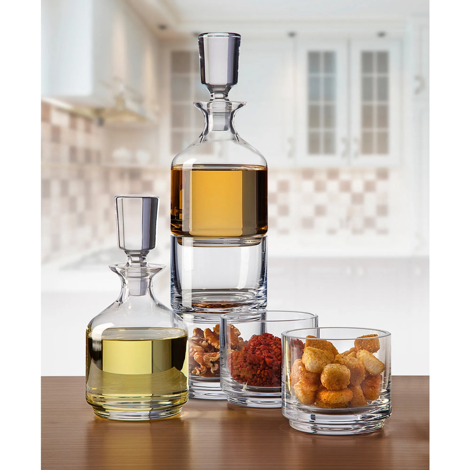 Discount Godinger Duet Stacking Decanter