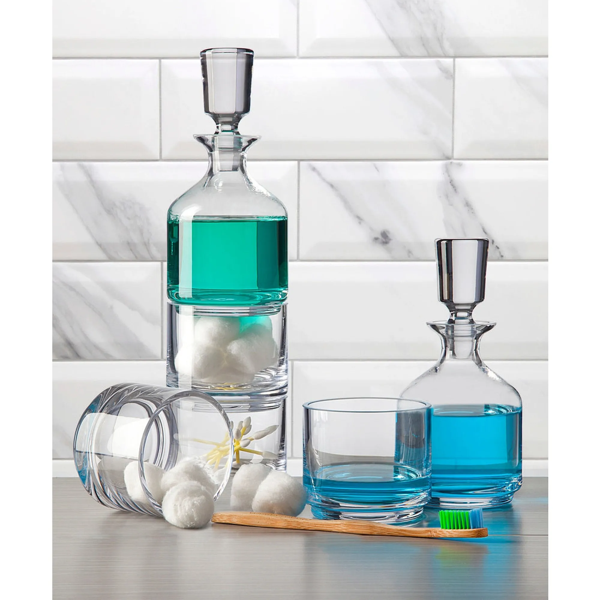 Discount Godinger Duet Stacking Decanter