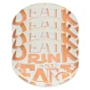 Hot Godinger Eat Drink & Be Fancy Appetizer Plate, Set of 4