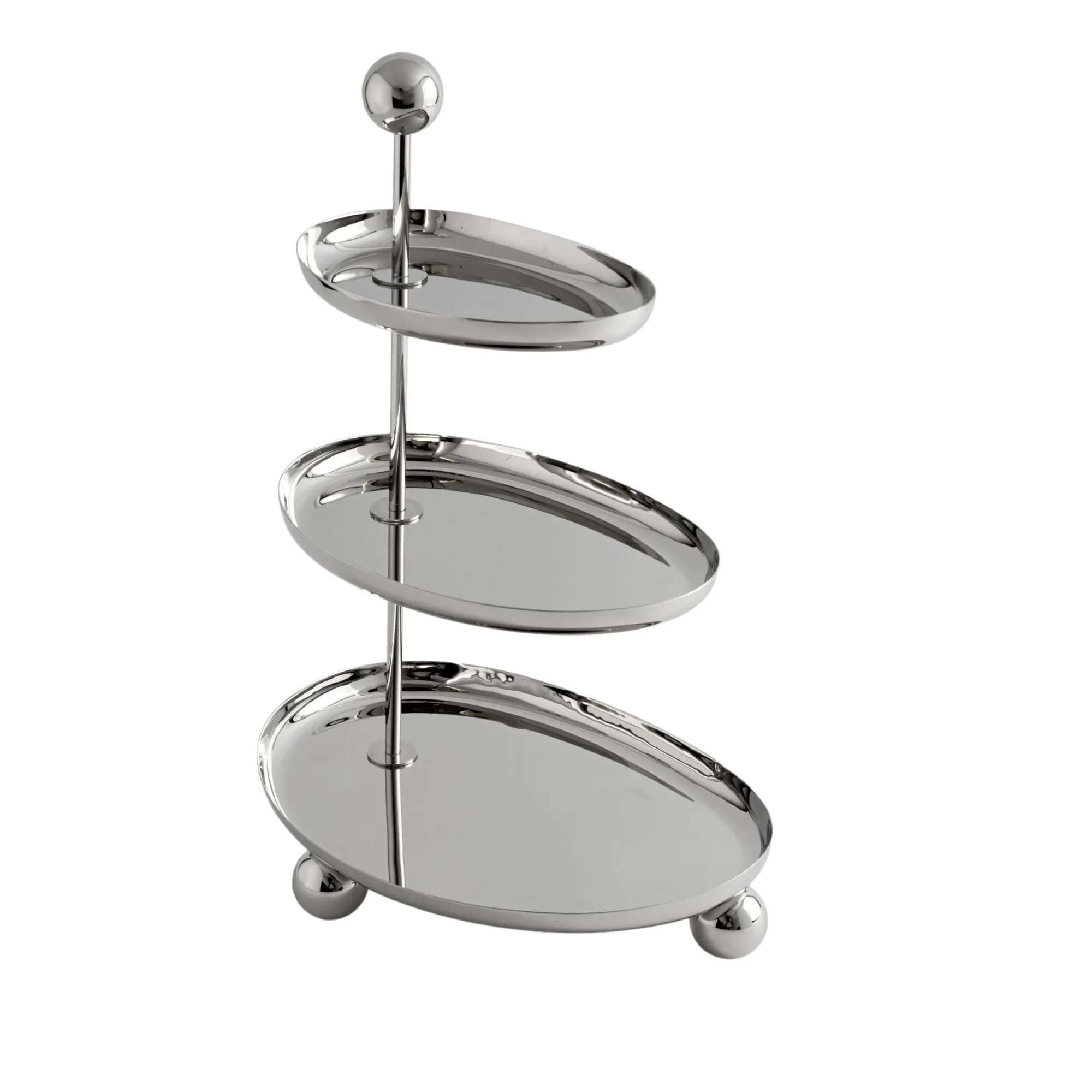 Discount Godinger Ellipse 3 Tiered Serving Stand