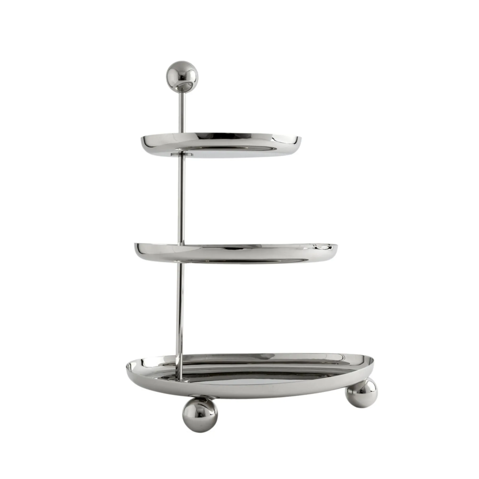 Discount Godinger Ellipse 3 Tiered Serving Stand