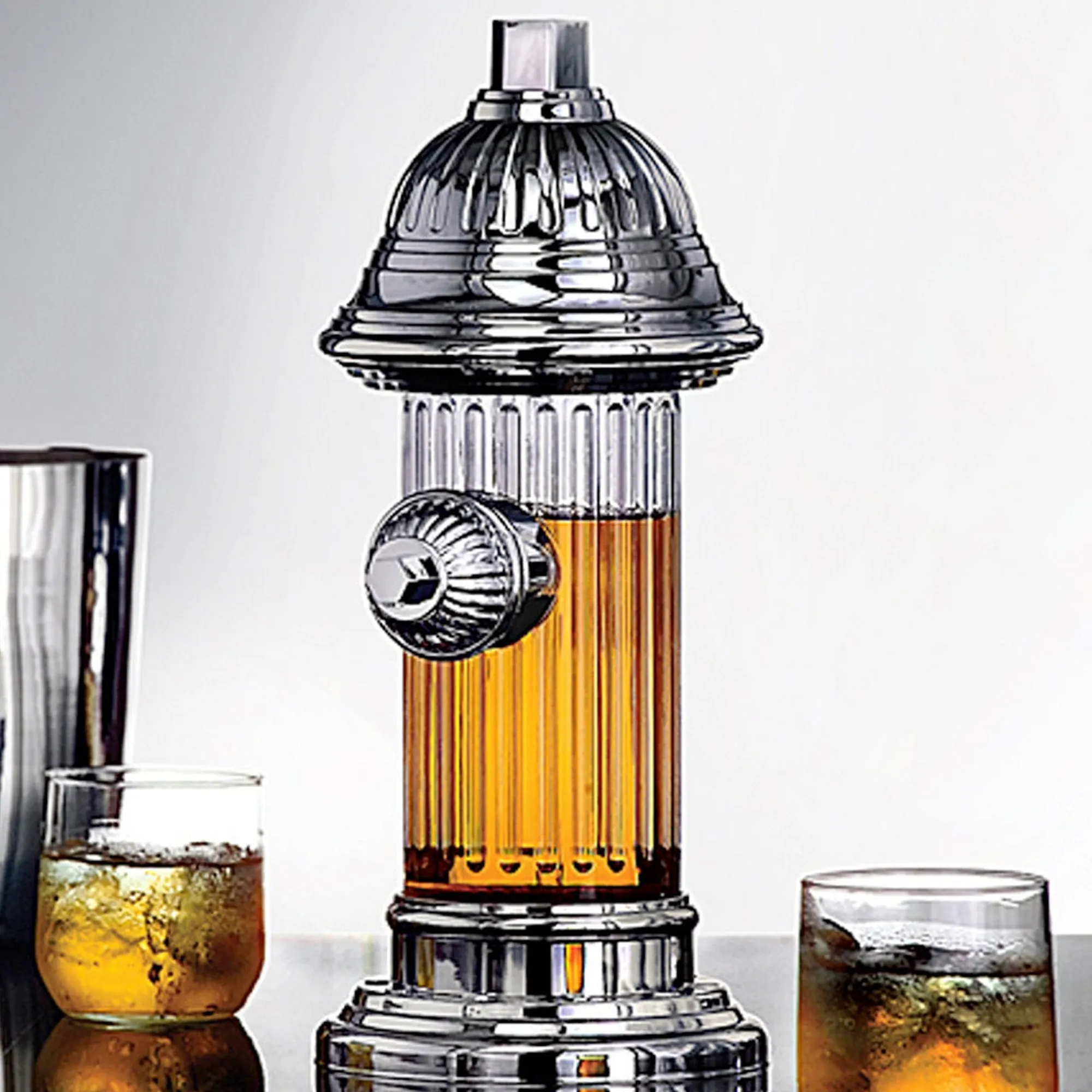Outlet Godinger Fire Hydrant Beverage Dispenser