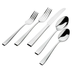 Hot Godinger Flagstaff Mirrored 18/0 Stainless Steel 20 Piece Flatware Set, Service For 4