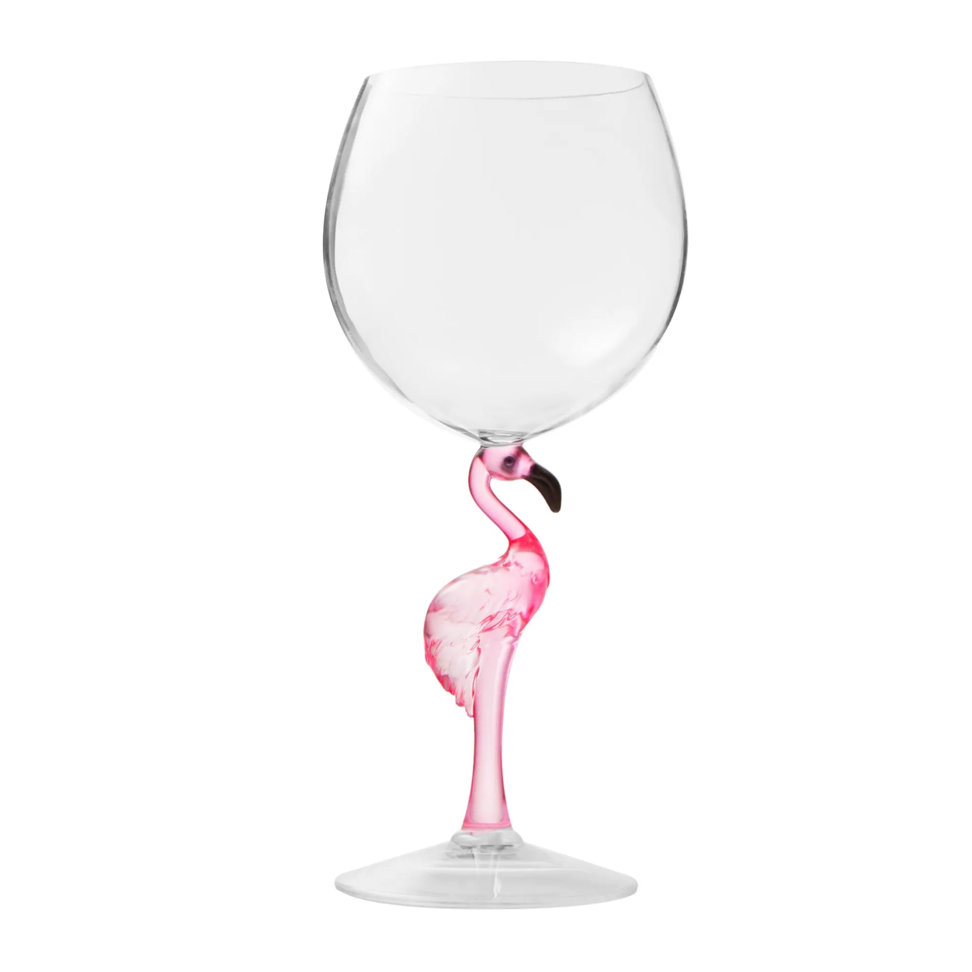Godinger Flamingo Acrylic Wine Glass