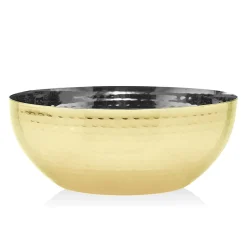 Clearance Godinger Gold Hammered Nut Bowl
