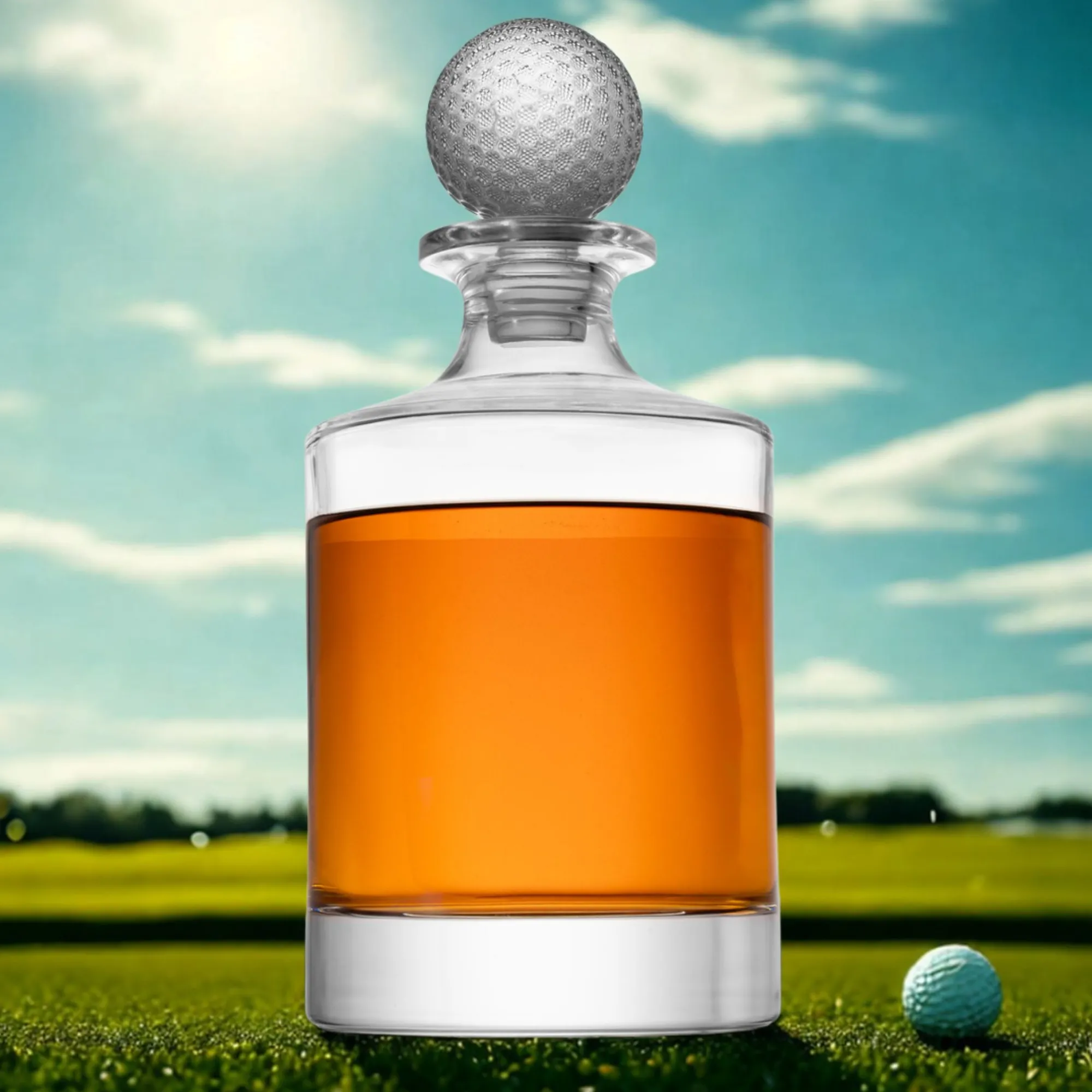 Discount Godinger Golf Whiskey Decanter