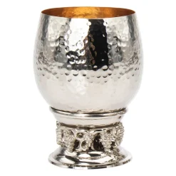 Hot Godinger Grape Hammered Kiddush Cup