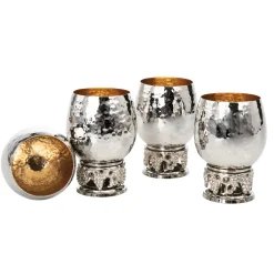Godinger Grape Hammered Shot Glass, Set of 6
