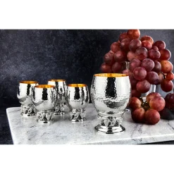 Godinger Grape Hammered Shot Glass, Set of 6