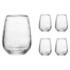 Clearance Godinger Hammered Stemless Glass, Set of 4