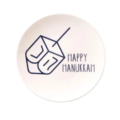 Clearance Godinger Hanukkah Dreidel Appetizer Plate, Set of 4