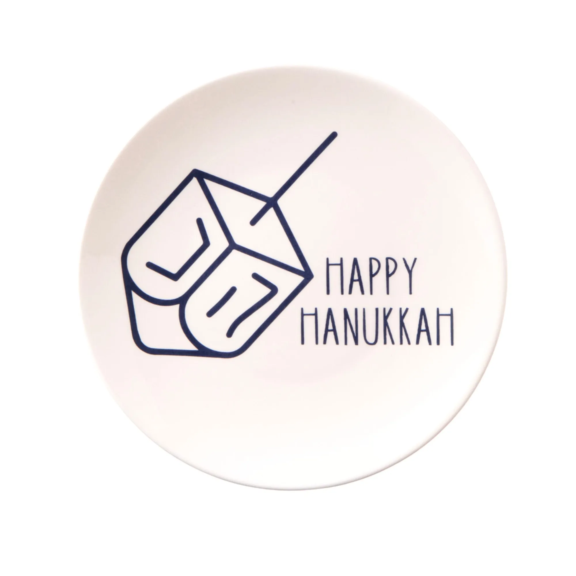 Clearance Godinger Hanukkah Dreidel Appetizer Plate, Set of 4