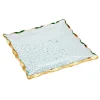 Hot Godinger Harper Gold Edge Square Dessert Plates, Set of 4