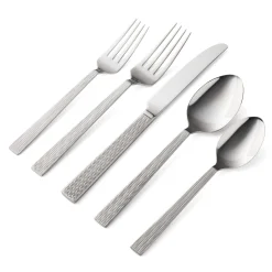 Discount Godinger Harrington 18/10 Stainless Steel 20 Piece Flatware Set, Service For 4