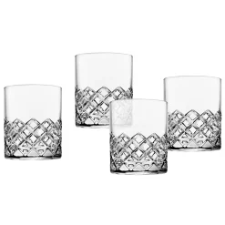 Hot Godinger Hatch Double Old Fashion, Set of 4