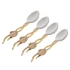 Godinger Hellebore Dessert Spoon Set
