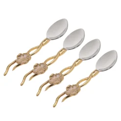 Godinger Hellebore Dessert Spoon Set