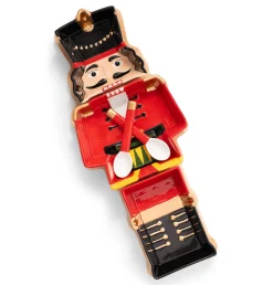 Discount Godinger Holiday Nutcracker Appetizer Server
