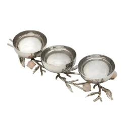 Hot Godinger Hyaline Pink Appetizer Server